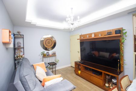 Sala de apartamento à venda com 2 quartos, 54m² em Califórnia, Belo Horizonte