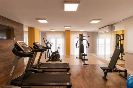 Apartamento à venda com 44m², 2 quartos e 1 vaga Apartamento à venda com 44m², 2 quartos e 1 vagaÁrea comum - Academia