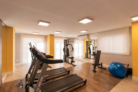Apartamento à venda com 44m², 2 quartos e 1 vaga Apartamento à venda com 44m², 2 quartos e 1 vagaÁrea comum - Academia