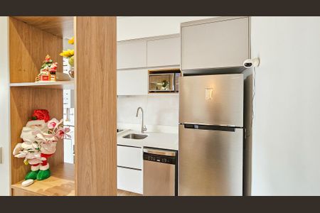 Apartamento à venda com 51m², 2 quartos e 1 vagaCozinha e área de serviço