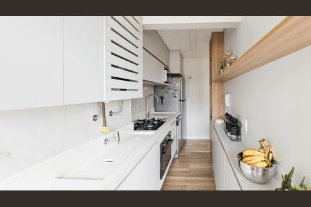 Apartamento à venda com 51m², 2 quartos e 1 vagaCozinha e área de serviço