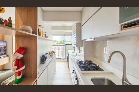 Apartamento à venda com 51m², 2 quartos e 1 vagaCozinha e área de serviço