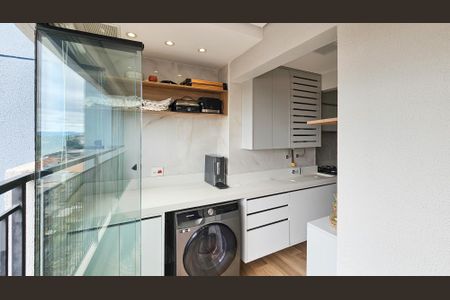 Apartamento à venda com 51m², 2 quartos e 1 vagaCozinha e área de serviço