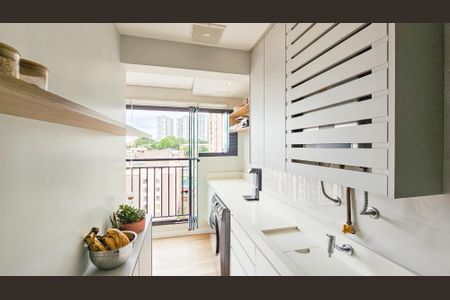 Apartamento à venda com 51m², 2 quartos e 1 vagaCozinha e área de serviço