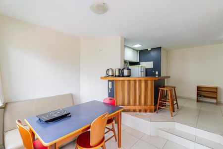 Sala de apartamento para alugar com 1 quarto, 49m² em Brooklin Novo, São Paulo