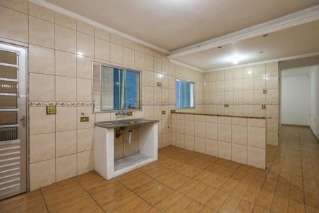 Cozinha de casa para alugar com 1 quarto, 80m² em Jardim Boa Vista (zona Oeste), São Paulo