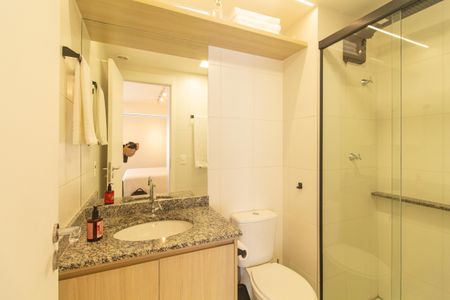 Studio à venda com 38m², 1 quarto e sem vaga Studio à venda com 38m², 1 quarto e sem vagaBanheiro