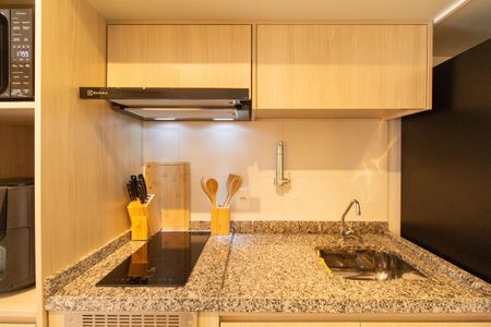 Studio à venda com 38m², 1 quarto e sem vaga Studio à venda com 38m², 1 quarto e sem vagaCozinha