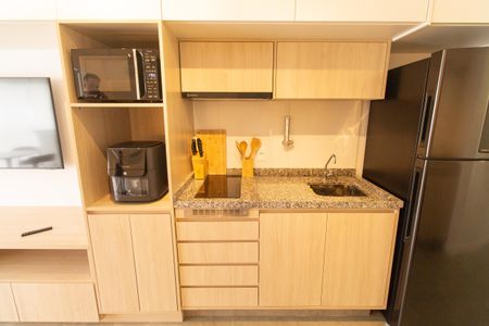 Studio à venda com 38m², 1 quarto e sem vaga Studio à venda com 38m², 1 quarto e sem vagaCozinha