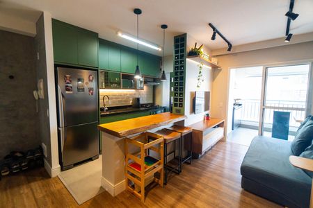 Sala de apartamento à venda com 2 quartos, 65m² em Jardim Prudência, São Paulo