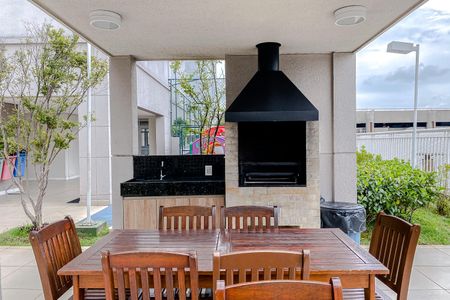 Studio para alugar com 31m², 1 quarto e 1 vaga Studio para alugar com 31m², 1 quarto e 1 vagaÁrea comum - Churrasqueira