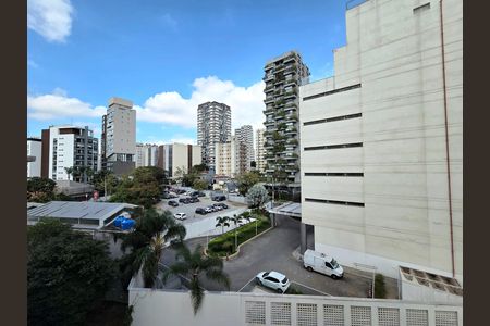 Vista de apartamento à venda com 2 quartos, 70m² em Vila Olímpia, São Paulo