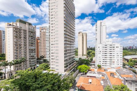 Sala - Vista de apartamento à venda com 1 quarto, 43m² em Paraíso, São Paulo