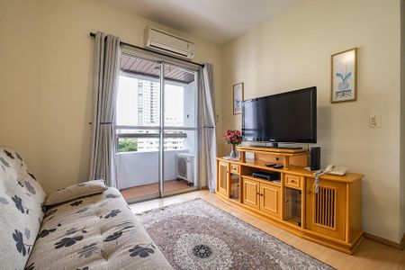 Sala de apartamento à venda com 1 quarto, 43m² em Paraíso, São Paulo