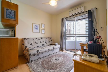 Sala de apartamento à venda com 1 quarto, 43m² em Paraíso, São Paulo