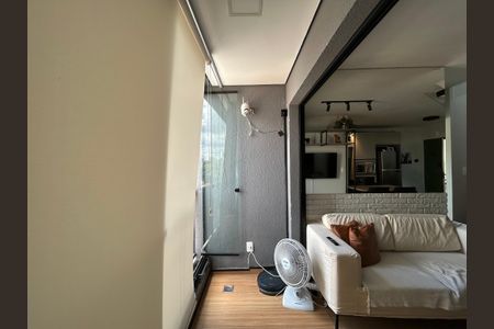 Varanda da Sala de apartamento para alugar com 2 quartos, 80m² em Vila Albertina, São Paulo