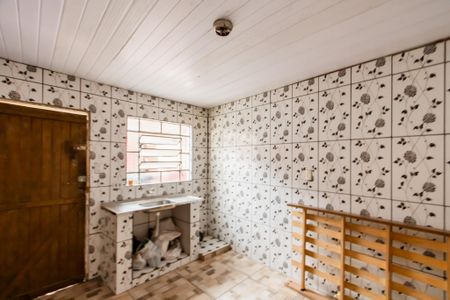 Cozinha de casa para alugar com 1 quarto, 35m² em Jardim Ipanema(zona Leste), São Paulo