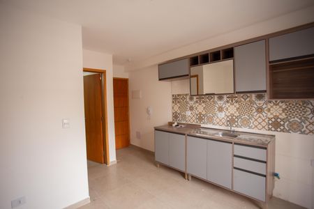 SALA E COZINHA de apartamento para alugar com 1 quarto, 40m² em Santana, São Paulo