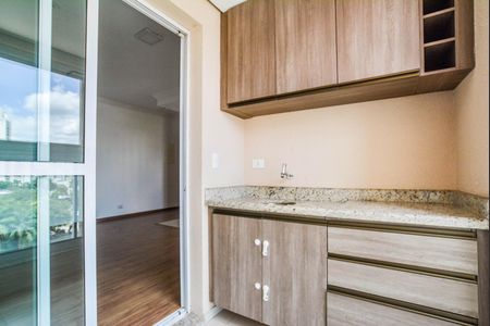 Varanda da Sala de apartamento para alugar com 3 quartos, 82m² em Vila Floresta, Santo André