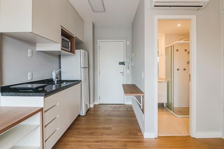 Studio para alugar com 29m², 1 quarto e 1 vagaStudio - Quarto e Cozinha