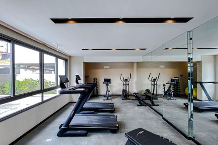 Apartamento para alugar com 25m², 1 quarto e sem vaga Apartamento para alugar com 25m², 1 quarto e sem vagaÁrea comum - Academia