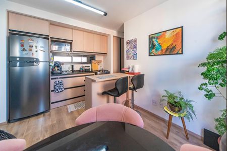 Sala de apartamento à venda com 2 quartos, 37m² em Vila Valparaíso, Santo André