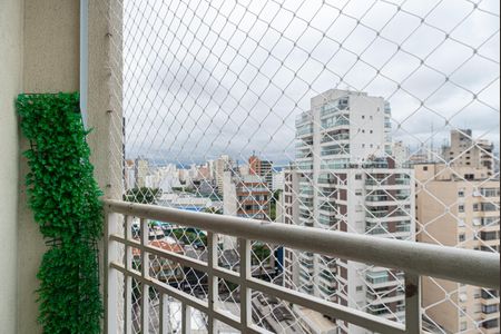 Varanda da Sala de apartamento para alugar com 2 quartos, 55m² em Consolação, São Paulo