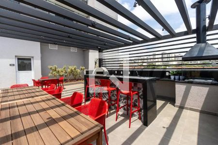 Apartamento à venda com 46m², 2 quartos e 1 vagaChurrasqueira