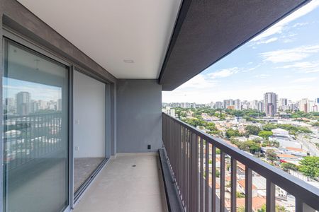 Studio para alugar com 36m², 1 quarto e sem vagaVaranda