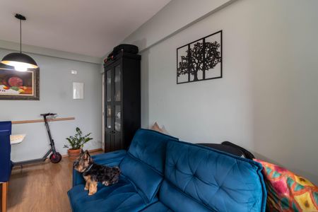 Sala de Estar de apartamento à venda com 2 quartos, 52m² em Vila Celeste, São Paulo