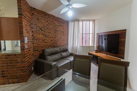 Sala de apartamento para alugar com 1 quarto, 60m² em Funcionários, Belo Horizonte