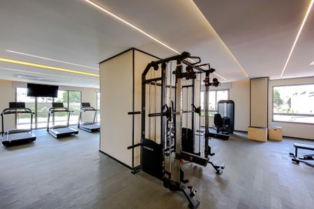 Apartamento à venda com 126m², 3 quartos e 2 vagas Apartamento à venda com 126m², 3 quartos e 2 vagasÁrea comum - Academia
