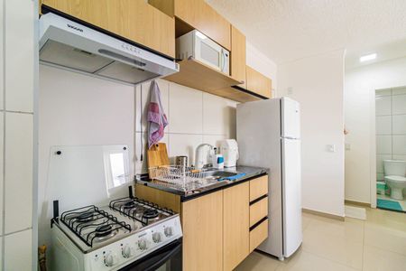 Cozinha de apartamento à venda com 2 quartos, 35m² em Jaguaré, São Paulo