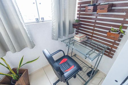 varanda de apartamento para alugar com 2 quartos, 60m² em Manacás, Belo Horizonte