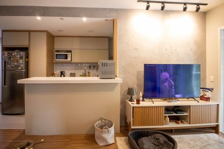 Sala/Cozinha de apartamento para alugar com 2 quartos, 77m² em Vila Andrade, São Paulo