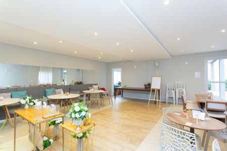 Apartamento para alugar com 34m², 2 quartos e sem vaga Apartamento para alugar com 34m², 2 quartos e sem vagaÁrea comum - Salão de festas