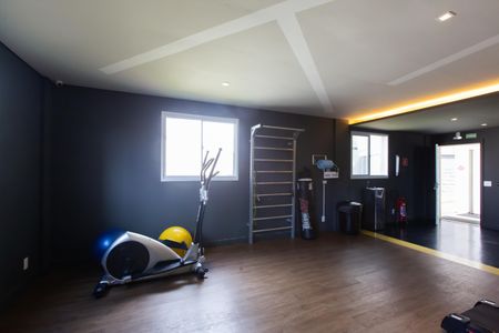 Apartamento para alugar com 34m², 2 quartos e sem vaga Apartamento para alugar com 34m², 2 quartos e sem vagaÁrea comum - Academia