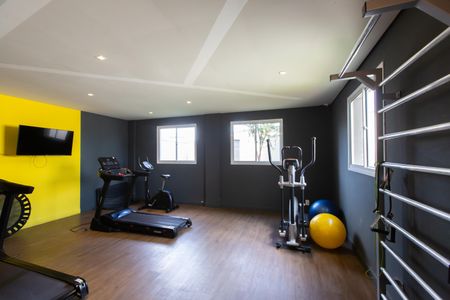 Apartamento para alugar com 34m², 2 quartos e sem vaga Apartamento para alugar com 34m², 2 quartos e sem vagaÁrea comum - Academia