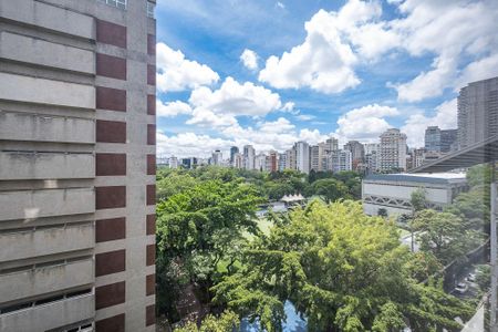Sala - VIsta de apartamento para alugar com 3 quartos, 120m² em Pinheiros, São Paulo