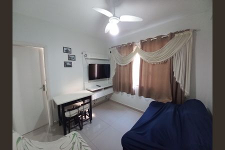 Sala de apartamento para alugar com 1 quarto, 31m² em Itararé, São Vicente