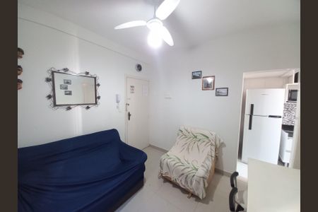 Sala de apartamento para alugar com 1 quarto, 31m² em Itararé, São Vicente