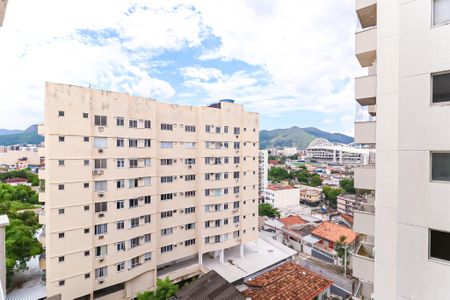 Varanda da Sala vista  de apartamento à venda com 3 quartos, 75m² em Todos Os Santos, Rio de Janeiro