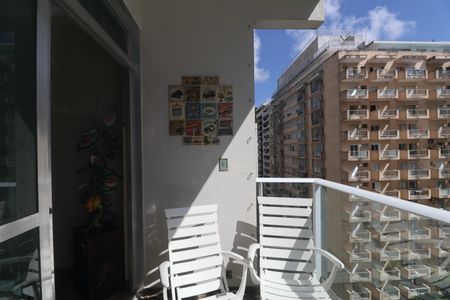 Varanda de apartamento para alugar com 3 quartos, 170m² em Santos, Guarujá