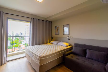 Studio para alugar com 24m², 1 quarto e sem vagaQuarto