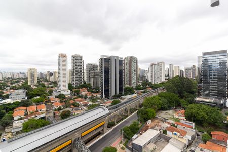 Varanda de kitnet/studio para alugar com 1 quarto, 24m² em Vila Cordeiro, São Paulo