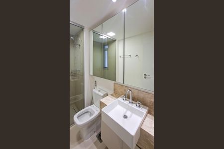 Apartamento para alugar com 75m², 2 quartos e 2 vagasBanheiro da Suíte