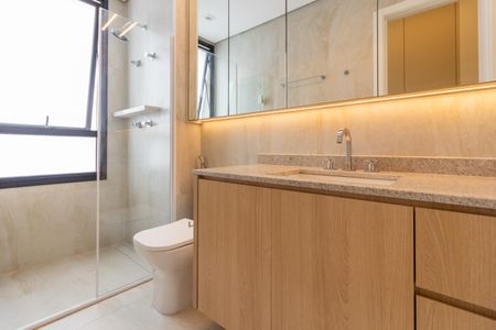 Apartamento para alugar com 100m², 2 quartos e 1 vagaBanheiro da Suíte