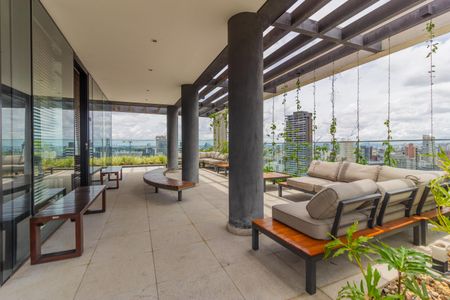 Apartamento para alugar com 100m², 2 quartos e 1 vagaÁrea comum - Lounge Externo