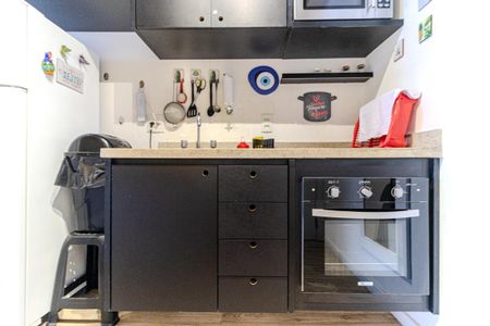 Studio para alugar com 30m², 1 quarto e sem vagaCozinha