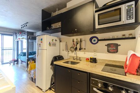 Studio para alugar com 30m², 1 quarto e sem vagaCozinha